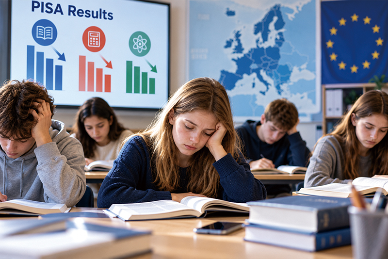 European Students Hit Record Lows in Reading and Maths - Global News